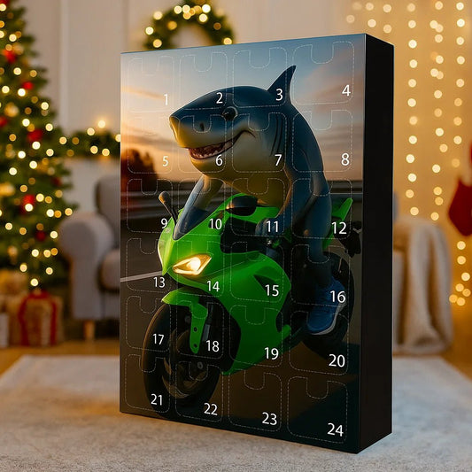 24-Piece Advent Calendar — Daily Holiday Countdown Set