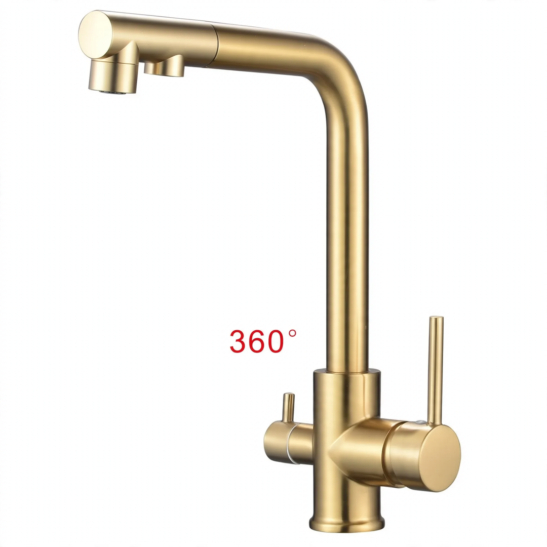304 Stainless Steel Single-Lever Kitchen Mixer Tap