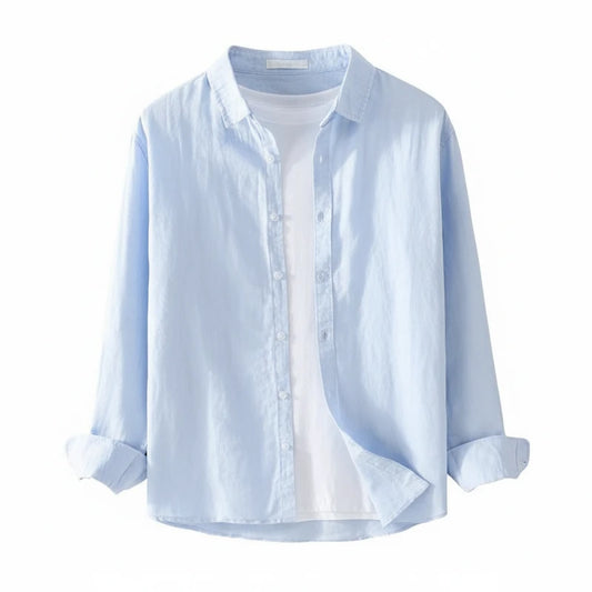 Men's Long-Sleeve Relaxed Fit Shirt