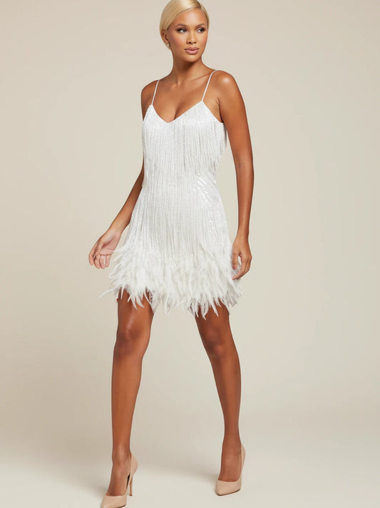 Cute Sequin Sweetheart Cocktail Mini Dress