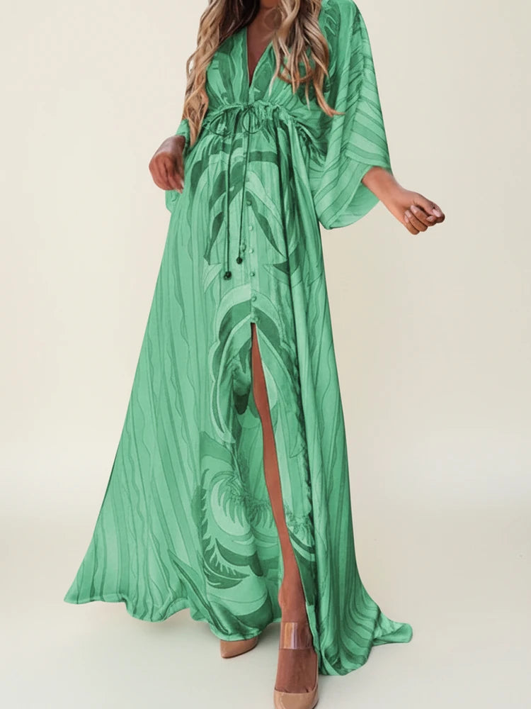 Boho Flowy Maxi Dress