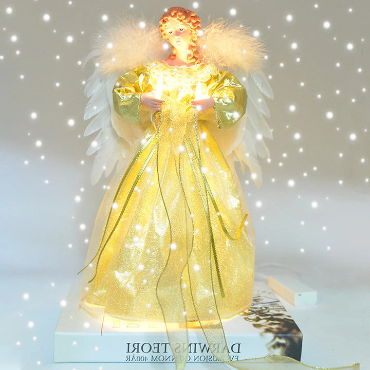 Animated Angel Christmas Tree Topper