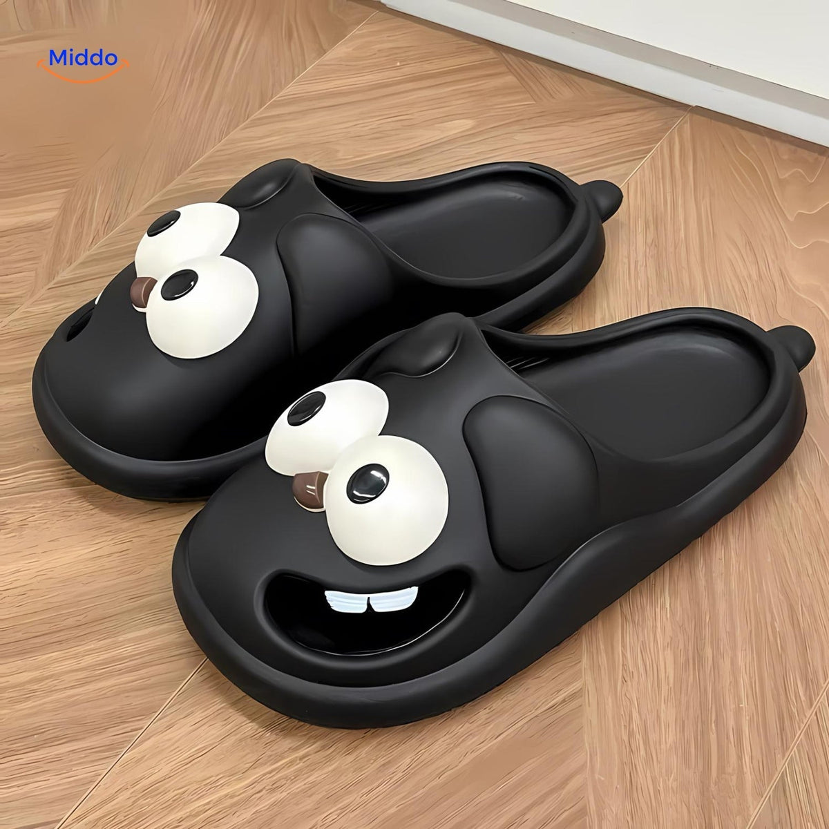 BigEye™ Cartoon Dog Slippers | Cute, Fun, and Comfortable