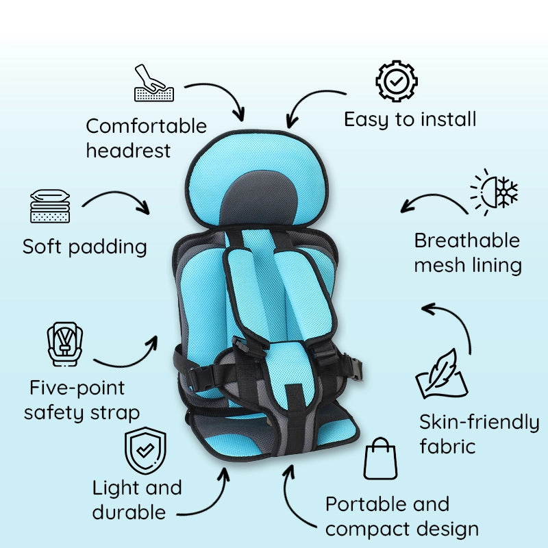 Child Car Seat Cushion: Safe & Comfortable Travel (0-12 years)