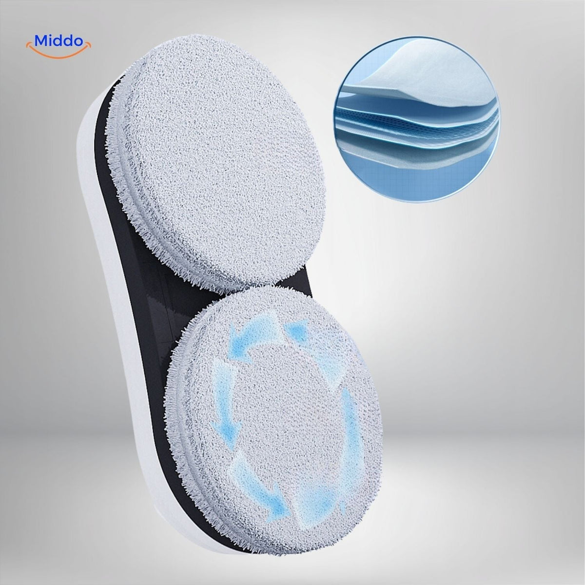 CleanSweep™ Window Robot | Automatic Cleaning with Sensors & Water Spray or Separate Pads.