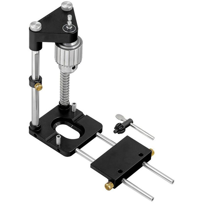 Niropi | Drill Press Guide for Handheld Drills - Portable & Adjustable Woodworking Jig