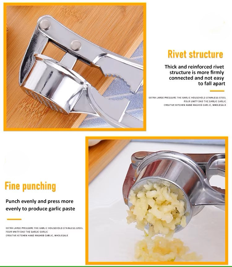Niropi | Robust Garlic Press Made of Stainless Steel