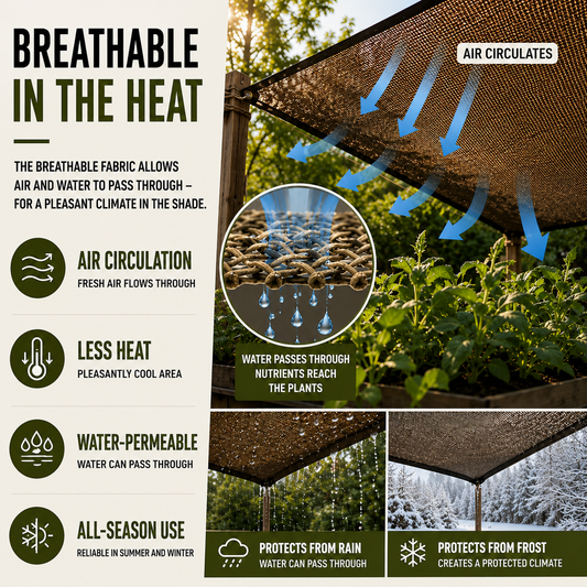 Niropi | SolariMesh Outdoor Shade Canopy
