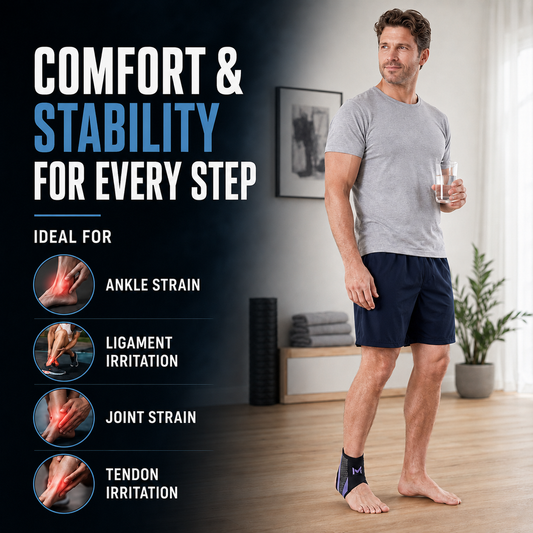 Niropi | StrideSentry Adjustable Ankle Support Sleeve