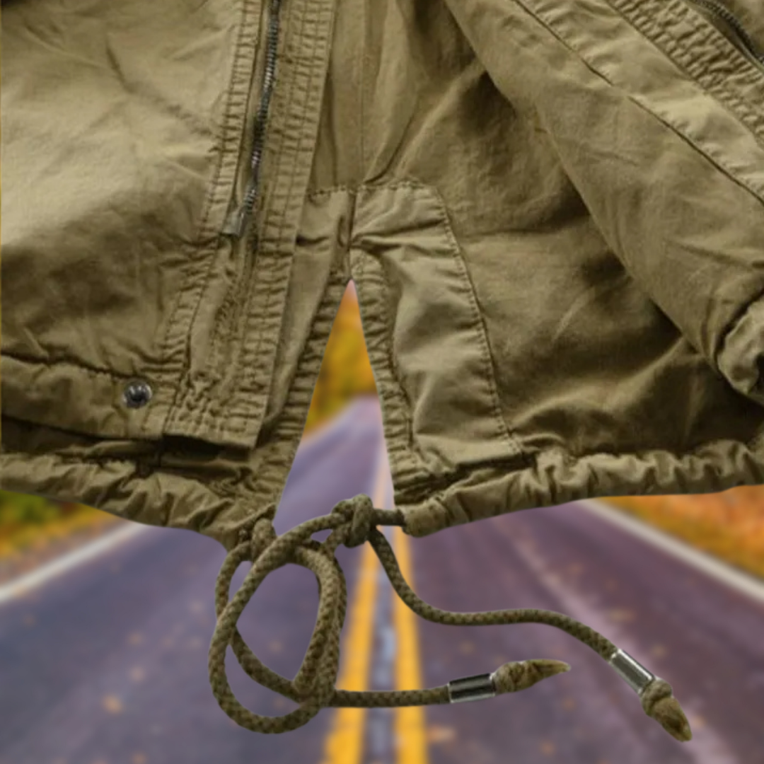 Men's Urban Utility Hooded Jacket in Durable Fabric