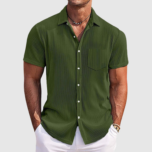 Image of Men's Camp Collar Short Sleeve Shirt