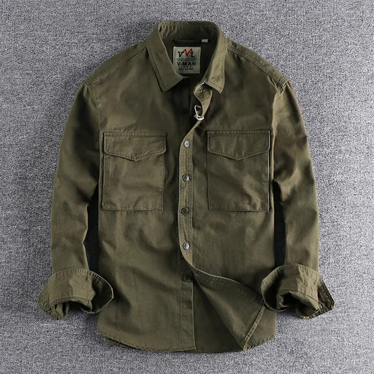 Image of Men's Two-Pocket Long Sleeve Shirt