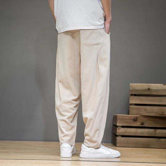 Image of Men's Wide Leg Pleated Pants