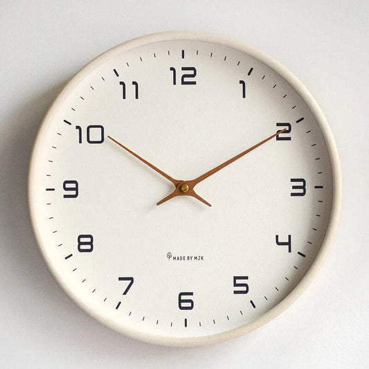 Minimalist Wooden Wall Clock