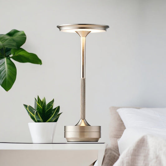 Modern Cordless Table Lamp with Touch Control & Nordic Design