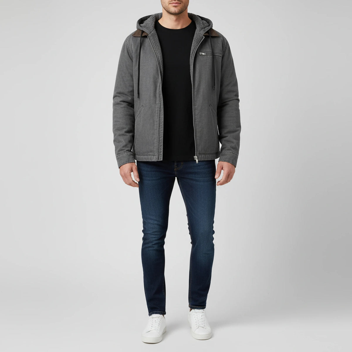 Men's Hooded Full-Zip Jacket