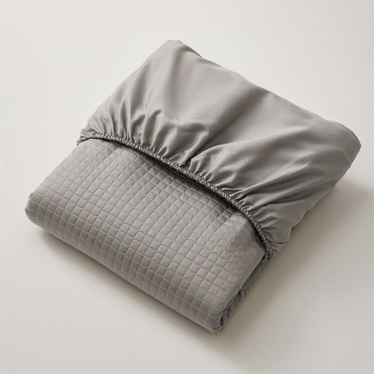 Quilted Padded Mattress Protector with All-Around Elastic Band