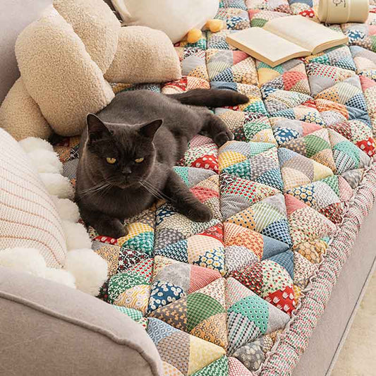 Sofa Protector with Non-Slip Underside