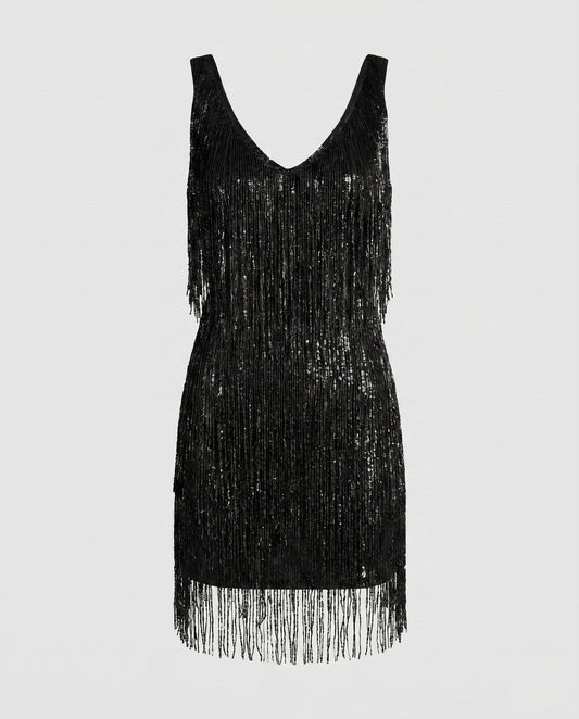 Women's Fringe Mini Dress