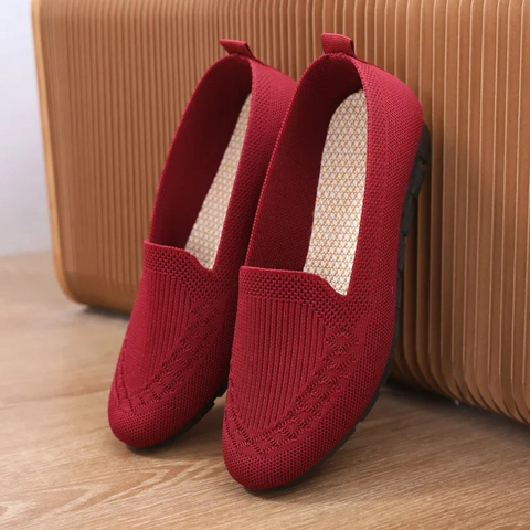 Image of Women's Slip-On Knit Loafers