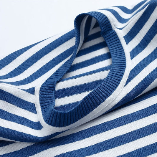 Image of Women's Striped Long Sleeve Top