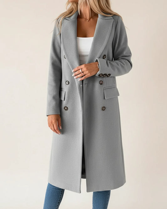 Women's Classic Long Trench Coat