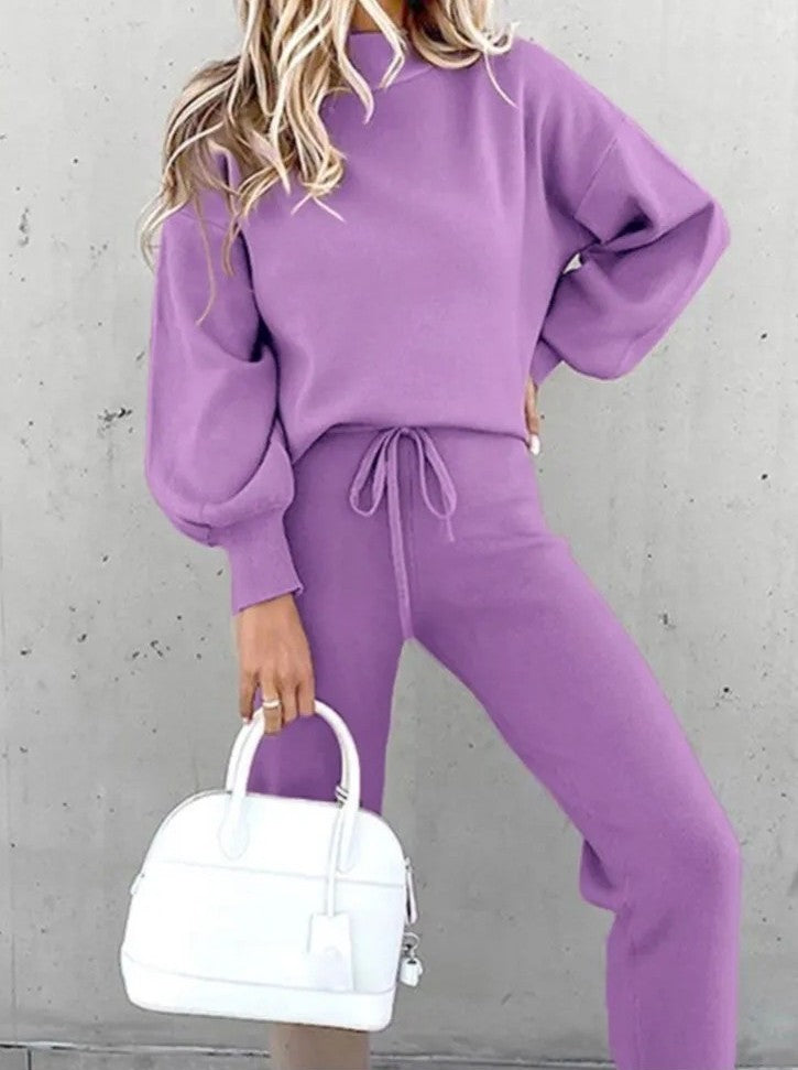 Women's Long-Sleeve Lounge Set - Image 1