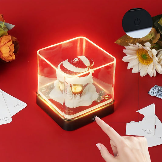 2026 Magic Calendar – Santa Hat with Lights