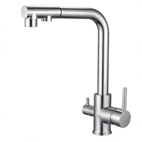 304 Stainless Steel Single-Lever Kitchen Mixer Tap