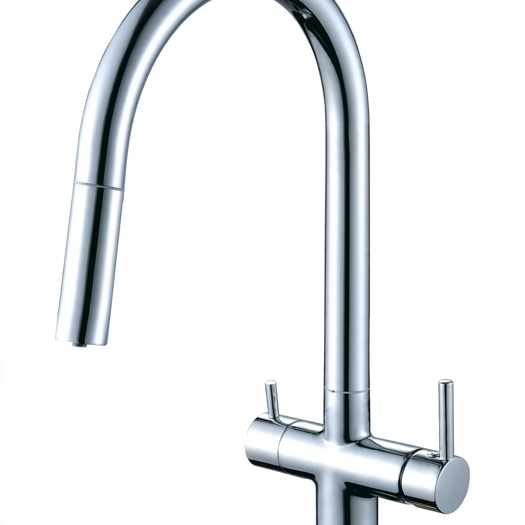 304 Stainless Steel Single-Lever Kitchen Mixer Tap