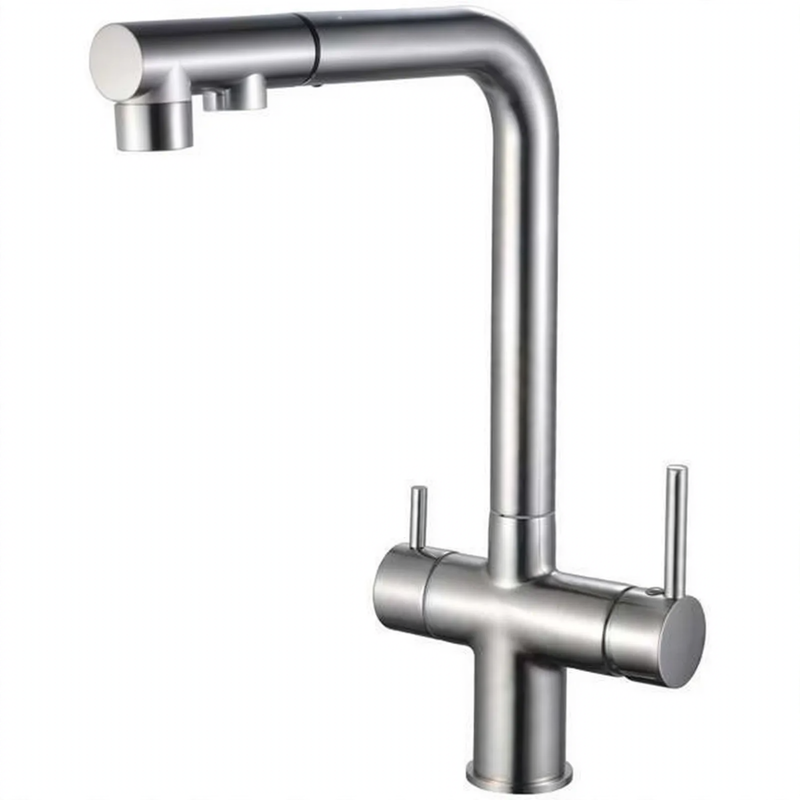 304 Stainless Steel Single-Lever Kitchen Mixer Tap