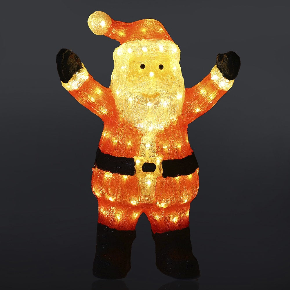 60 Cm Santa Claus with LED Lights