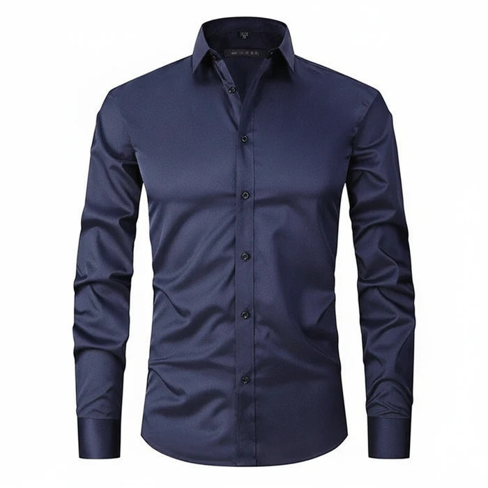 Men's Slim Fit Long-Sleeve Shirt