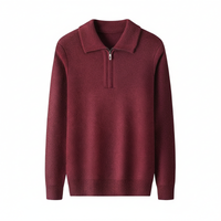Men's Quarter-Zip Sweater