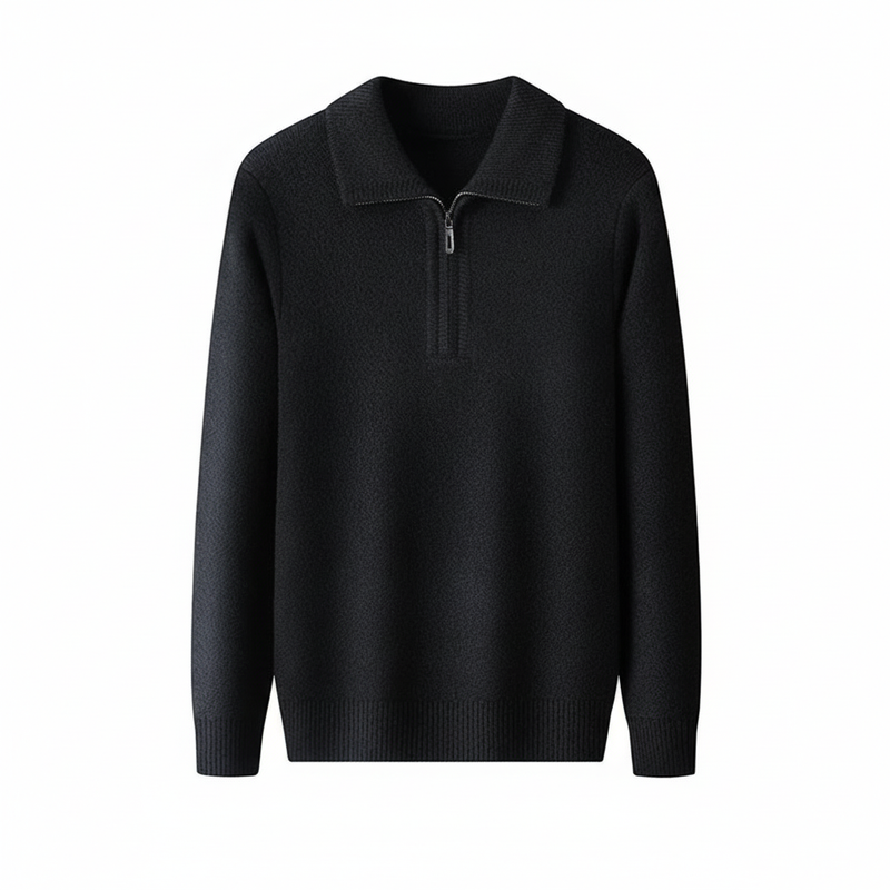 Men's Quarter-Zip Sweater