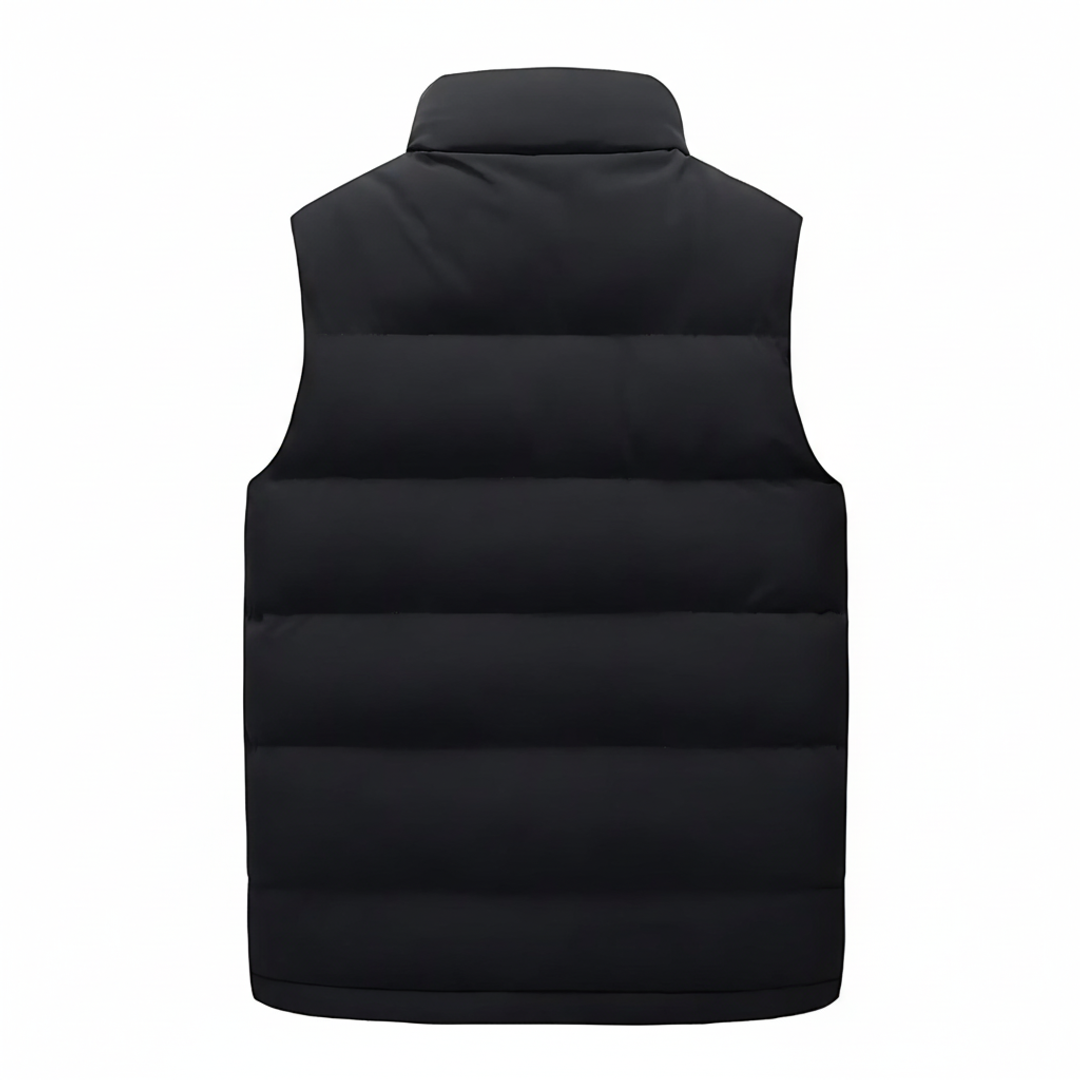 Men's Zip Front Puffer Vest