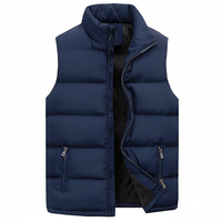Men's Zip Front Puffer Vest