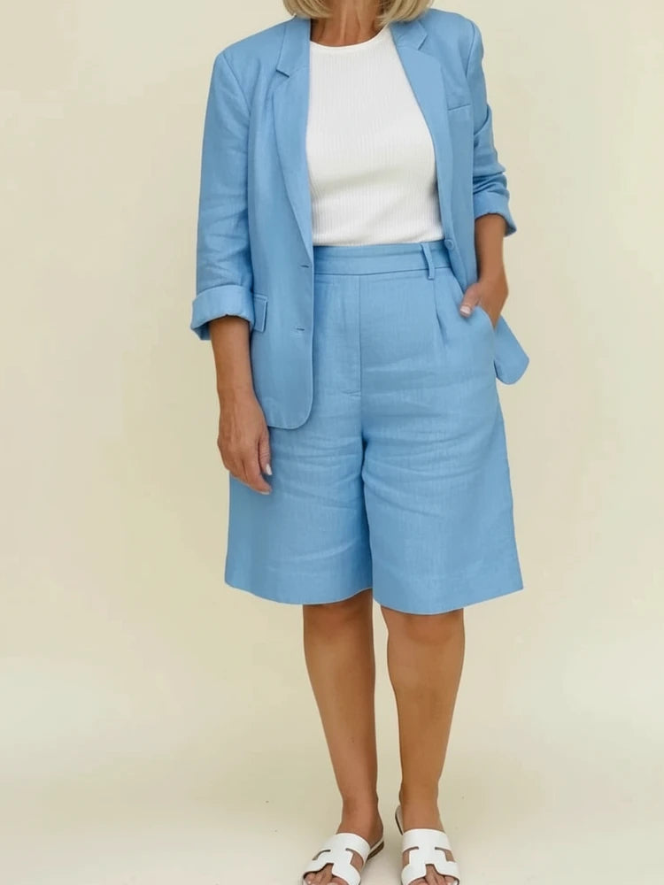 Women's Relaxed Blazer Set