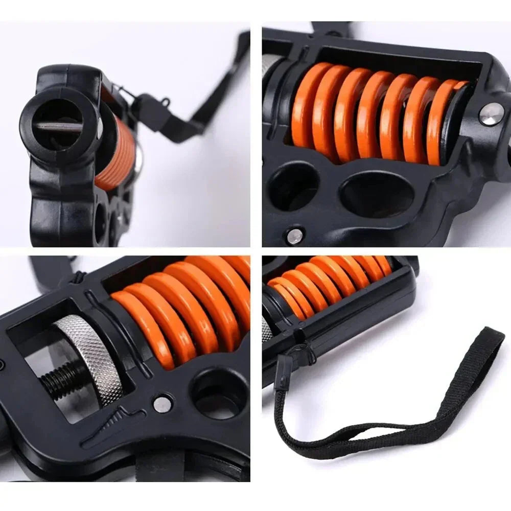 Adjustable 5-165kg Heavy Hand Grip Strengthener - Finger Expander for Arm, Wrist, and Forearm Training Niropi
