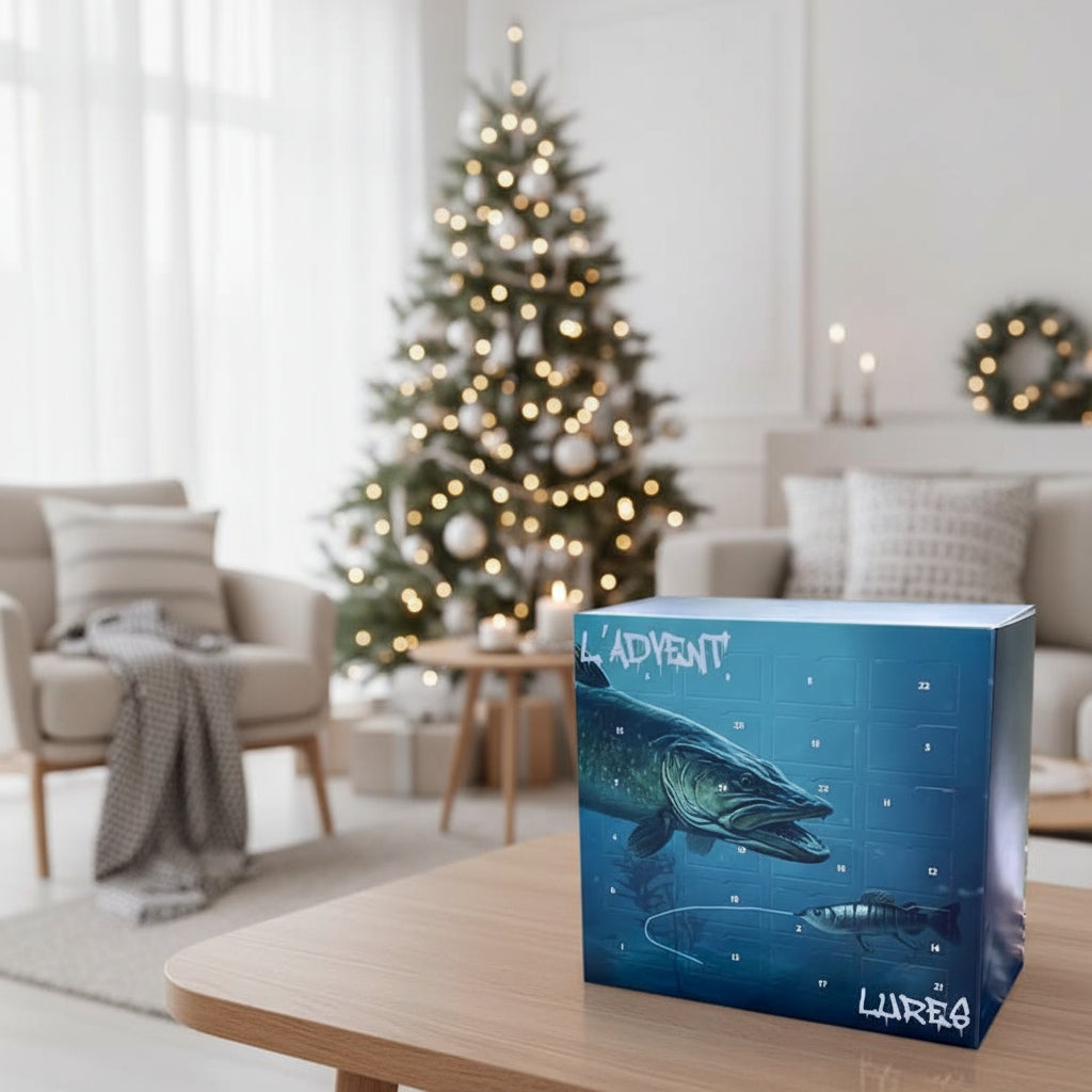 Advent Calendar for Anglers with 24 Unique Lures