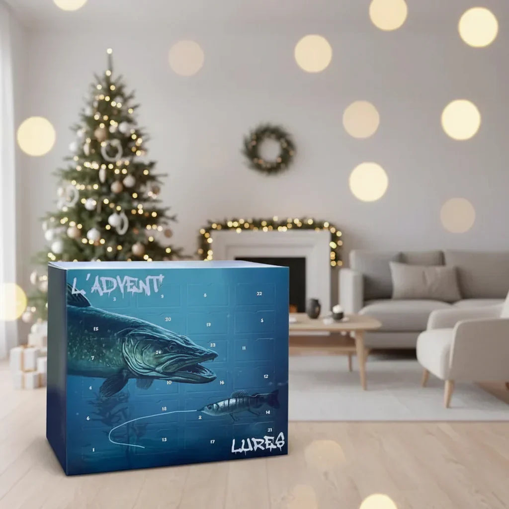 Advent Calendar for Anglers with 24 Unique Lures