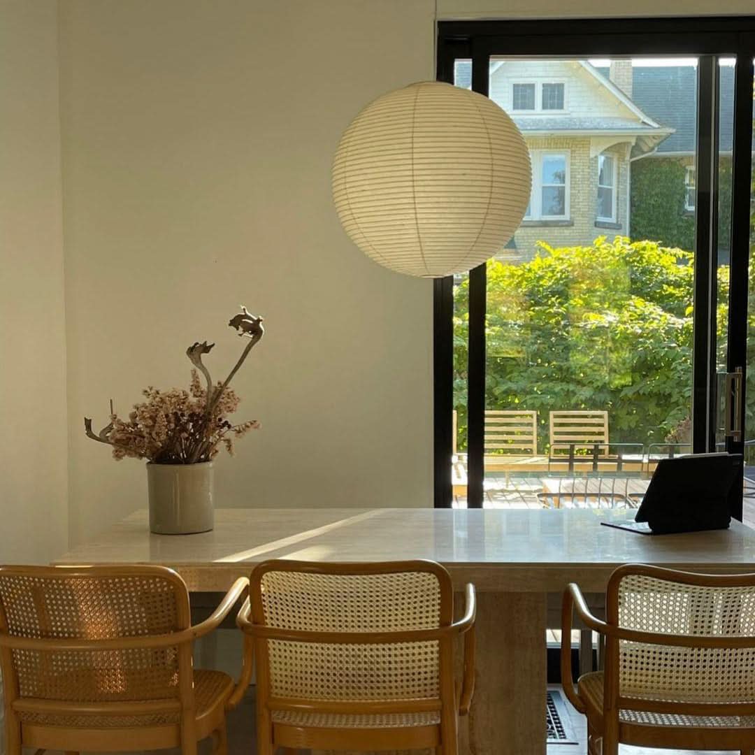 Akari A Series Japanese Paper Pendant Light
