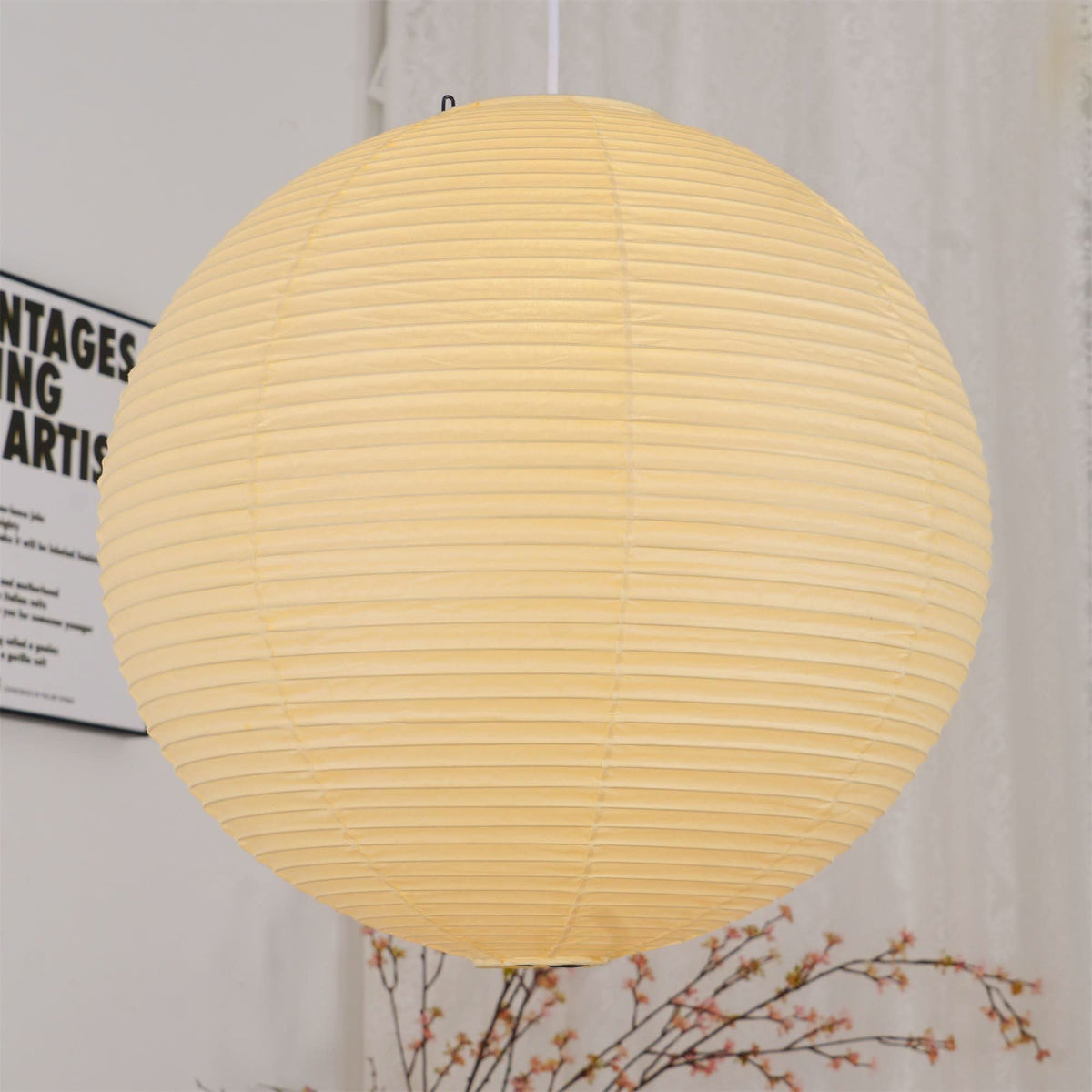 Akari A Series Japanese Paper Pendant Light