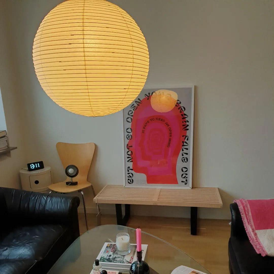 Akari A Series Japanese Paper Pendant Light
