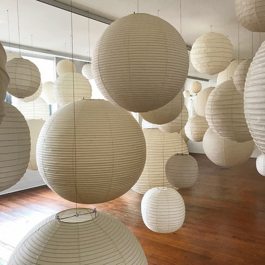 Akari A Series Japanese Paper Pendant Light