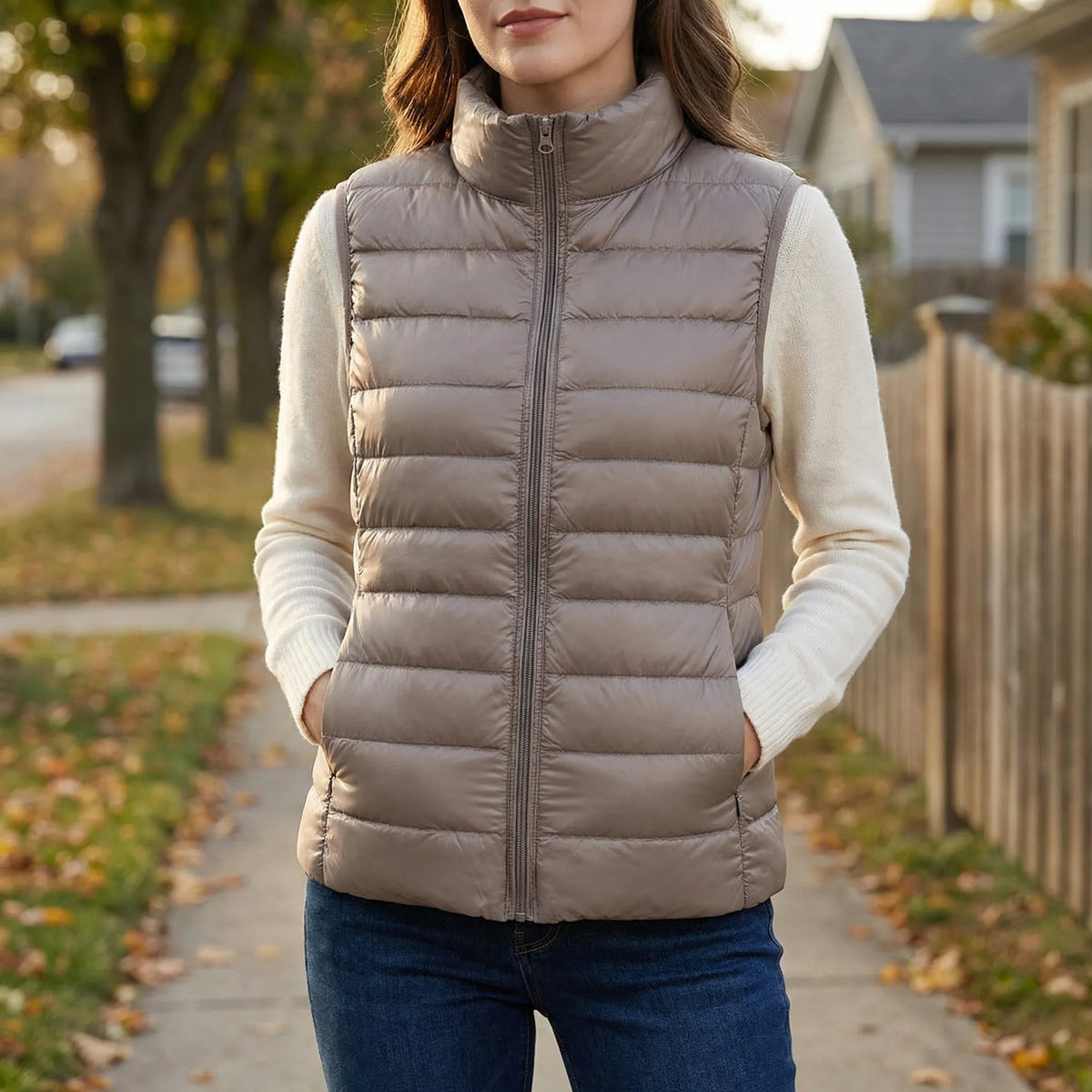 Alisette - Sleeveless Quilted Vest