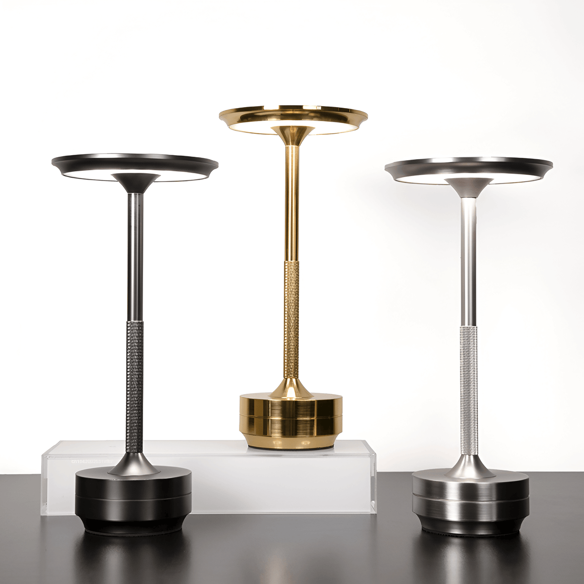 AmiGlow Rechargeable Wireless LED Table Lamp