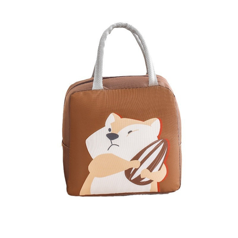 Animal-Themed Insulated Lunch Tote