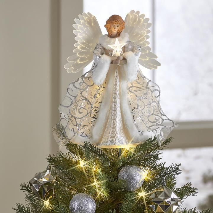 Animated Angel Christmas Tree Topper