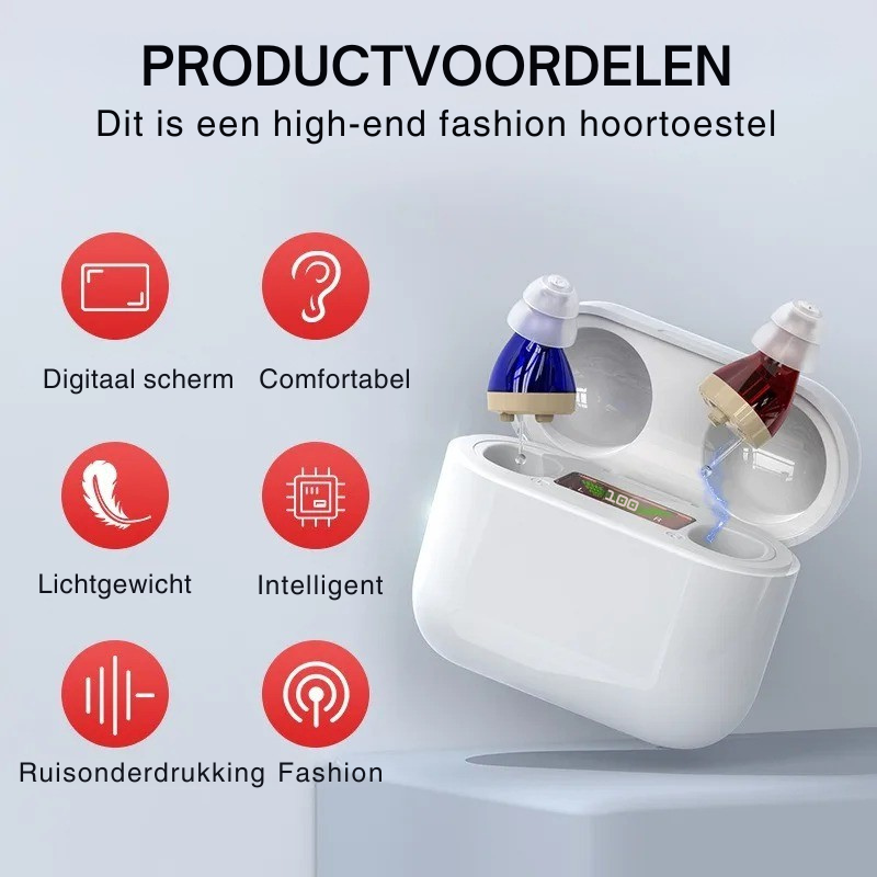 Aurio – Invisible Hearing Aid - Comfort